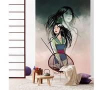 KOMAR Poster géant intissé Brave Mulan - 200 x 250 cm Multicolors G