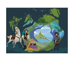 Komar - Poster Géant Intissé Raiponce - 350 X 280 Cm