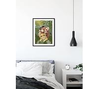 Komar Poster Lion King Carefree - Dimensions : 30 x 40 cm - Poster d'art - Décoration de salon - Chambre (sans cadre)
