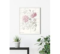 Komar Poster Poème Rose - Dimensions : 30 x 40 cm - Poster - Impression d'art Décoration Salon Chambre (sans cadre)