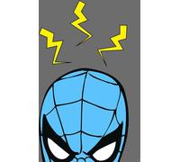 Komar Poster Spider-Man bleu et gris - 612848 - 50 cm x 70 cm