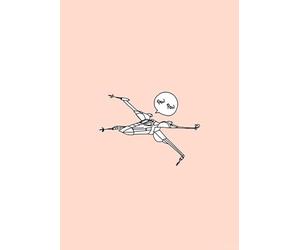 Komar Poster Star Wars Pew Pew Pew - Dimensions : 50 x 70 cm (sans cadre) - Décoration pour chambre d'enfant