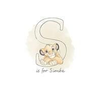 Komar S like Simba - Taille : 50 x 70 cm Impression sur toile (sans cadre) Disney