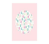 Komar Shelly Patterns Rose - Taille : 50 x 70 cm Impression d'art (sans cadre) Pure Boutique