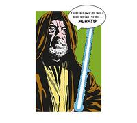 Komar Star Wars Classic Comic Quote Obi Wan - Taille : 50 x 70 cm Impression d'art (sans cadre)