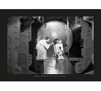 Komar Star Wars Classic Leia R2D2 Quote - Taille : 70 x 50 cm Tableau mural (sans cadre)