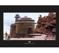 Komar Star Wars Classic RMQ Jabbas Palace - Taille : 70 x 50 cm Impression d'art (sans cadre)