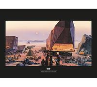 Komar Star Wars Classic RMQ Java Market - Dimensions : 70 x 50 cm - Tableau mural, affiche, impression d'art (sans cadre)