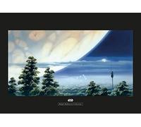 Komar Star Wars Classic RMQ Yavin Lookout - Taille : 70 x 50 cm Impression d'art (sans cadre)