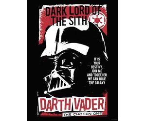 Komar Star Wars Dark Vador The Chosen One Tableau mural pour chambre d'enfant 30 x 40 cm