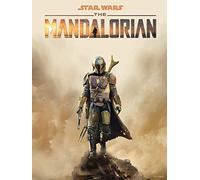 Komar Star Wars Mandalorian Movie Baby Yoda 40 x 50 cm Décoration murale Poster Impression d'art Taille Cadre WB-SW-017-40x50 Multicolore