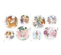 KOMAR Sticker fenêtre Forêt Enchantée Disney - 30x30 cm Multicolors G