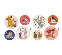 KOMAR Sticker fenêtre Les Classiques Disney - 30x30 cm Multicolors G