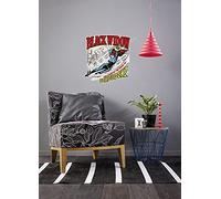Komar Sticker Mural Marvel Black Widow Comic Classic - 50 x 70 cm (Largeur x Hauteur) - 1 pièce - S.H.I.E.L.D, Agentine, Stickers Deco, Sticker Mural, décoration Murale, Chambre d'enfant - 14087h