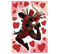 Komar Sticker Mural Marvel de Deadpool Lovepool - 50 x 70 cm (Largeur x Hauteur) - 17 pièces - Autocollant décoratif, Mural, décoration Murale, Chambre d'enfant - 14114h