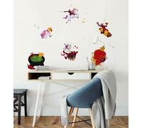 Komar Sticker mural Marvel Deadpool Food - Dimensions : 50 x 70 cm - Décoration murale pour chambre d'enfant - Multicolore