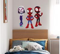 Komar Sticker mural Spidey & His Amazing Friends - 50 x 70 cm - Marvel - chambre d'enfant, coloré