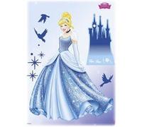 KOMAR Stickers géant Cendrillon Disney Multicolors G