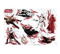 KOMAR Stickers muraux géants -Star Wars The Last Jedi- Multicolors G