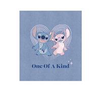 Komar Stitch One of a Kind Tableau mural décoratif pour chambre d'enfant Bleu 50 x 70 cm
