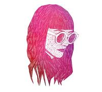 Komar Tableau imprimé « Grid Pink » - 50 x 70 cm Sans cadre - Pure Boutique