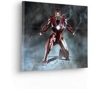 KOMAR Tableau intissé - Avengers - Iron Man Activation Des Pouvoirs Multicolors G