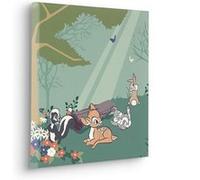 KOMAR Tableau intissé Bambi - Life in the Forest Multicolors G