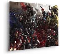KOMAR Tableau intissé - La Guerre Des Avengers Multicolors G
