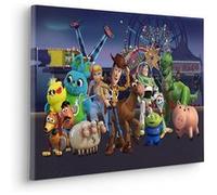 Komar – Toile imprimée sur cadre – Disney Toy Story The Greatest Team – 60 x 40 cm