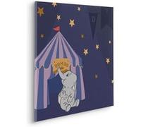 KOMAR Tableau intissé- Nuit Etoilée Avec Dumbo Multicolors G