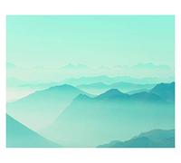 Komar Tableau Mural avec Vue sur Les Montagnes - Impression d'art sans Cadre - P126C-50 x 40 cm - Dimensions : 50 x 40 cm (l x H)