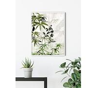 Komar Tableau mural - Bamboo Forest - Dimensions : 50 x 70 cm - Poster - Impression d'art - Décoration - Salon - Chambre (sans cadre)
