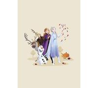 Komar Tableau mural Disney La Reine des Neiges Feeling - Dimensions : 50 x 70 cm - Décoration murale pour chambre d'enfant