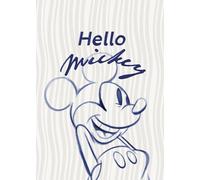 Komar Tableau mural Disney Mickey Mouse Hello - Dimensions : 50 x 70 cm - Décoration murale pour chambre d'enfant