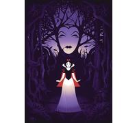 Komar Tableau mural Disney Snow White Evil Queen - Dimensions : 50 x 70 cm - Décoration murale pour chambre d'enfant