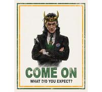 Komar Tableau mural - Loki for President - Dimensions : 40 x 50 cm - Sans cadre - Poster - Impression d'art, chambre d'enfant, décoration murale