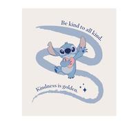 Komar Tableau mural - Stitch Kindness - Dimensions : 40 x 50 cm - Disney - Impression d'art - Poster pour chambre d'enfant