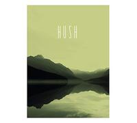 Komar Tableau Mural | Word Lake Hush Sand | Poster Image Salon Chambre Décoration Art Print | sans Cadre | P088B-30x40 | Dimensions : 30 x 40 cm (Largeur x Hauteur)