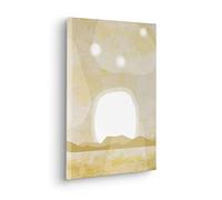 Komar Tableau sur châssis en bois véritable - Desert Scene - Dimensions : 30 x 40 cm - Impression murale, décoration murale, design, salon, chambre à coucher
