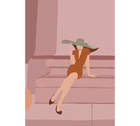 Komar Thousand and and One Nights Tableau mural décoratif pour salon, chambre à coucher 50 x 70 cm