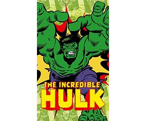 Komar vd-009 "L'incroyable Hulk Marvel Comics Papier peint - Multicolore