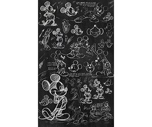 Komar VD-052 Papier Peint Mural/Papier Peint/Affiche, Noir/Blanc