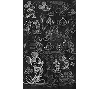 Komar VD-052 Papier Peint/Poster, Noir/Blanc, 120 x 200 cm