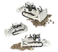 Komatsu D155AX-7 White Edition Chargeuse 1:50 Modèle 8159 UNIVERSAL HOBBIES