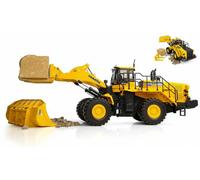 Komatsu WA600-8 Chargeuse Wheeled Loader With Forks 1:50 Model1:50 Model 8153