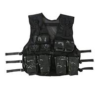 Kombat UK Gilet d'assaut pour enfant, BTP, noir, taille unique