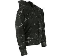 Kombat UK Sweat à Capuche pour Enfant Motif Camouflage M BTP Noir.