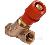 Kombi 3-Plus rouge, alimentation, 1", GW V5000Y0025