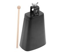 KOMBIUDA 1 Ensemble Cloche de Vache Métallique avec de Tambour Accessoire de Percussion pour Instruments de Musique et pour Enseigner Rythme Aux