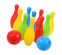 KOMBIUDA 1 Jeu Mini-quilles Jouets Enfants quilles d'halloween Dessus de Table Capsule Jeu de Bowling pour Enfant Jeux de Bowling Enfant Jeu de quilles quille de Bowling PE Colorful